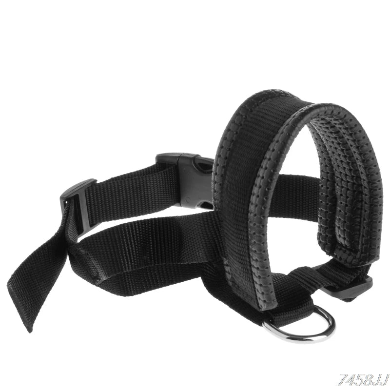 Collar de cabeza acolchado para perro mascota, correa Halter suave, herramienta de entrenamiento para dejar de tirar, envío directo