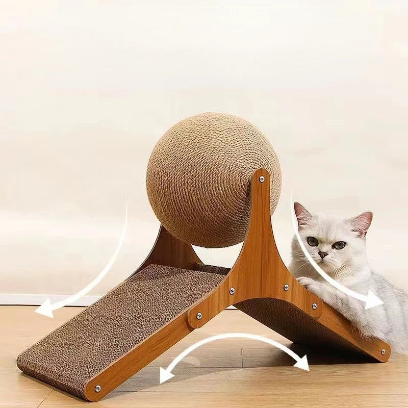 Tablero de madera para agarrar gatos