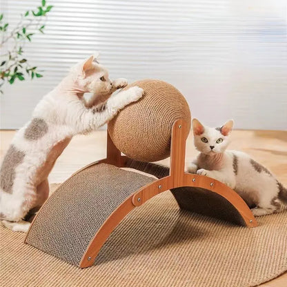 Tablero de madera para agarrar gatos