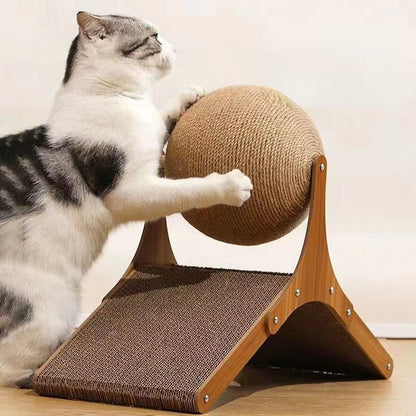 Tablero de madera para agarrar gatos