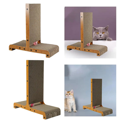 Serenable Tablero en Forma de L para Gatos